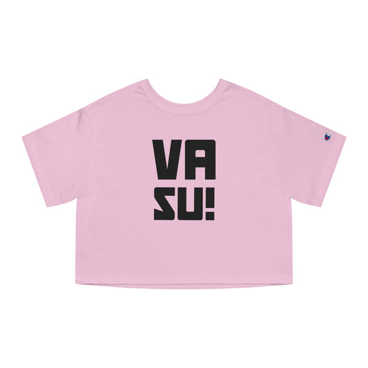 VASUDEVA! LEARN YOURSELF! CROP TEE